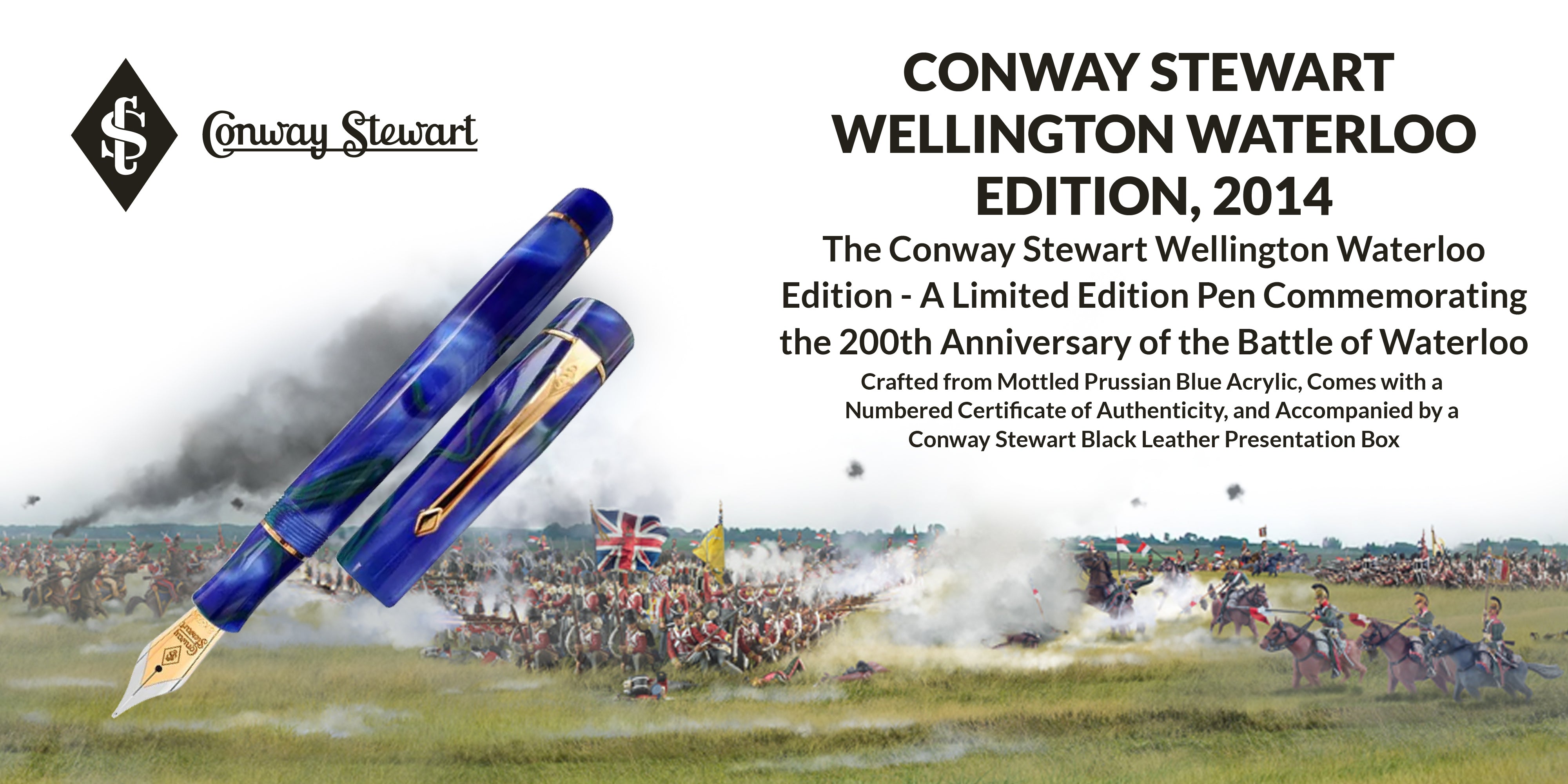 Conway Stewart Wellington Waterloo Edition, 2014