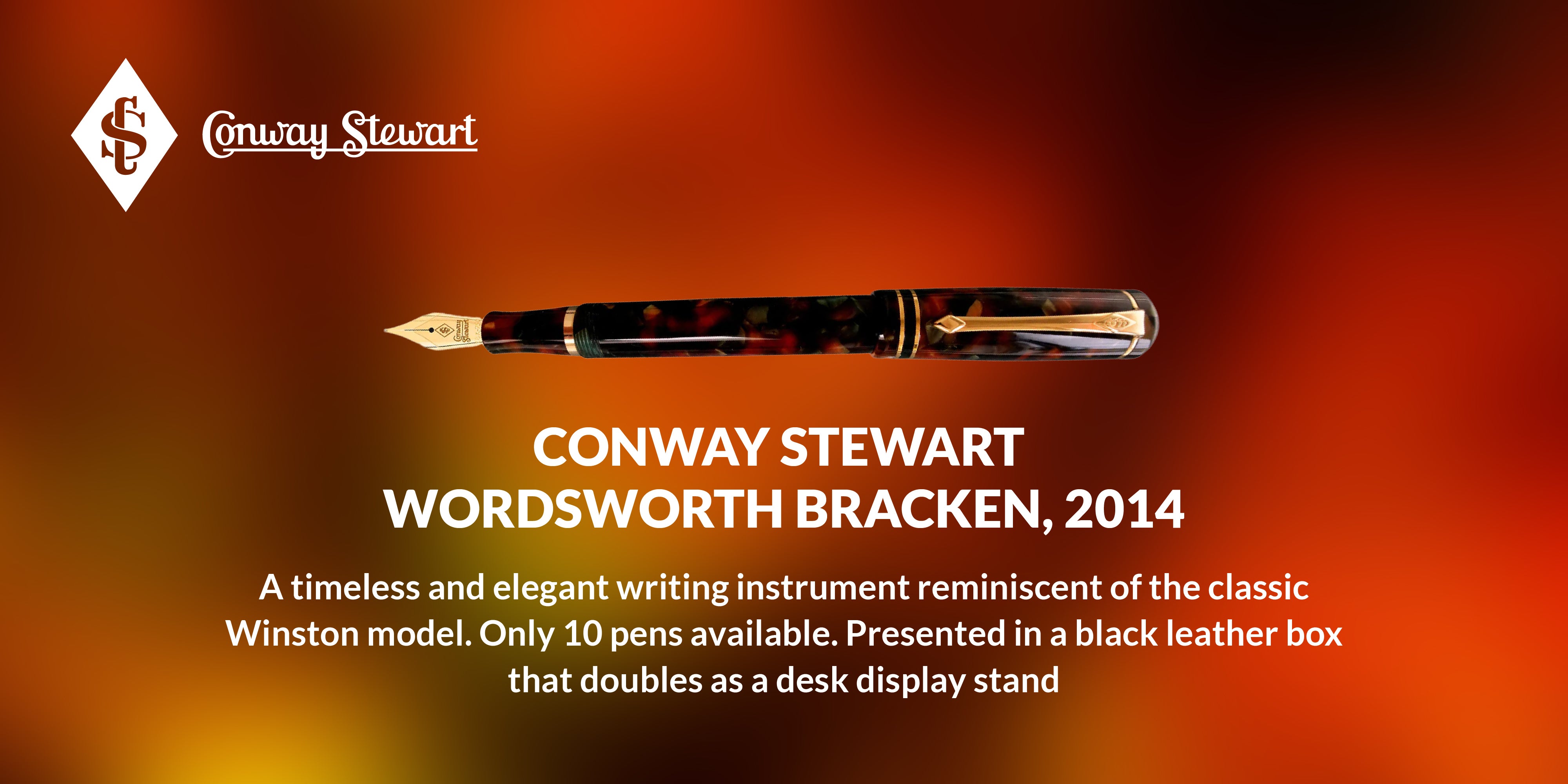 Conway Stewart Wordsworth Bracken, 2014 - Conway Stewart