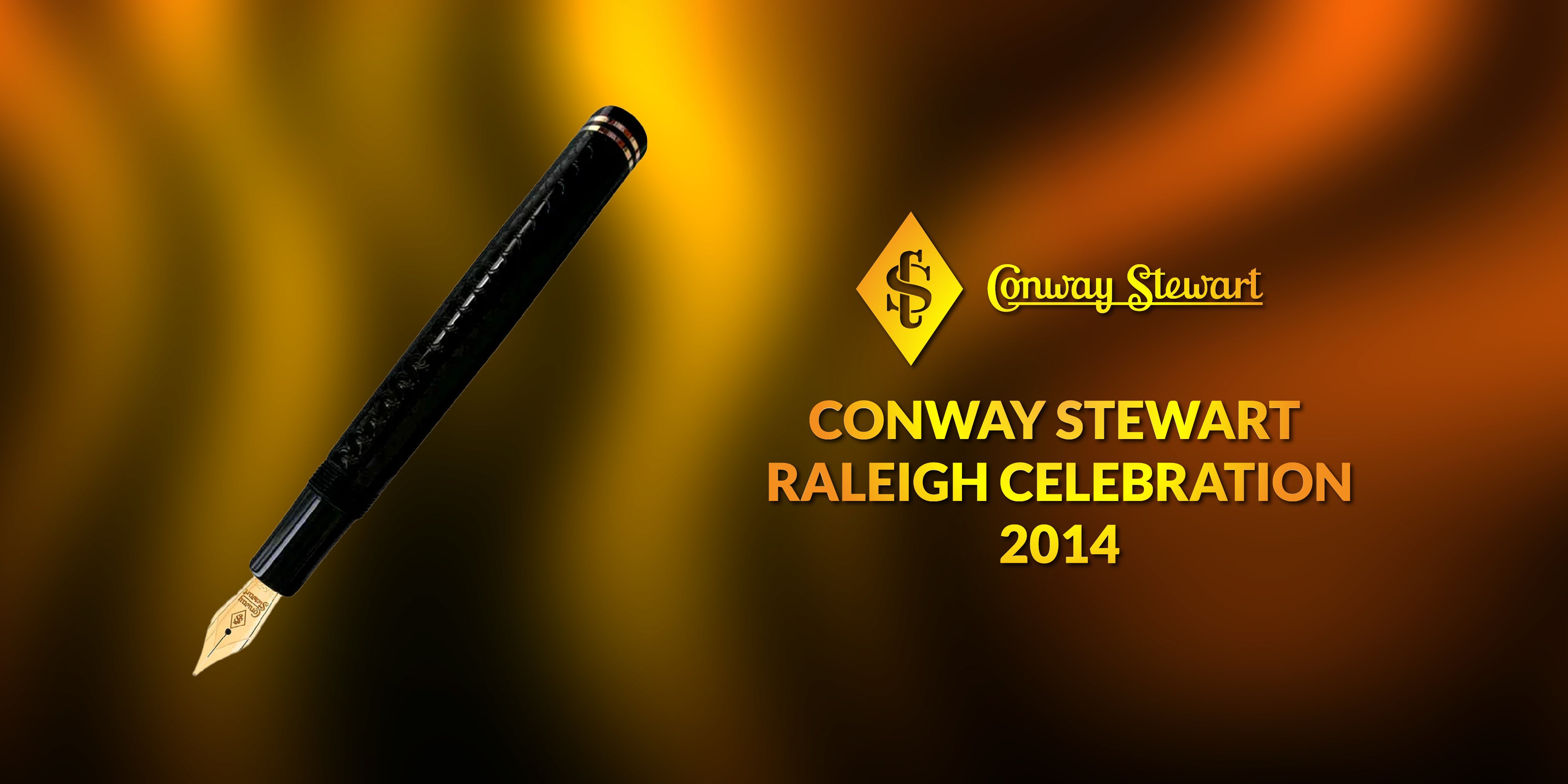 Conway Stewart Raleigh Celebration, 2014