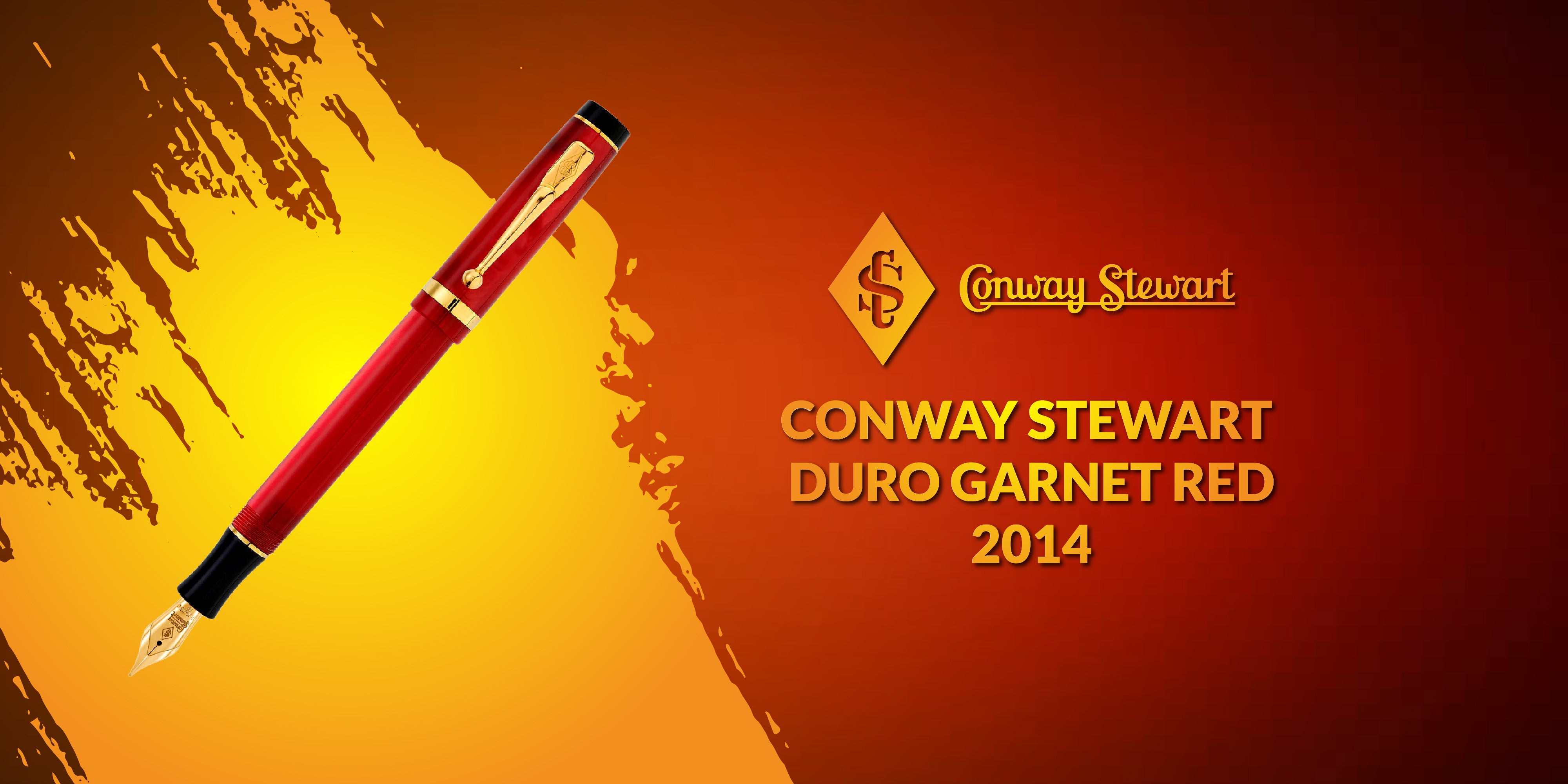 Conway Stewart Duro Garnet Red, 2014 - Conway Stewart