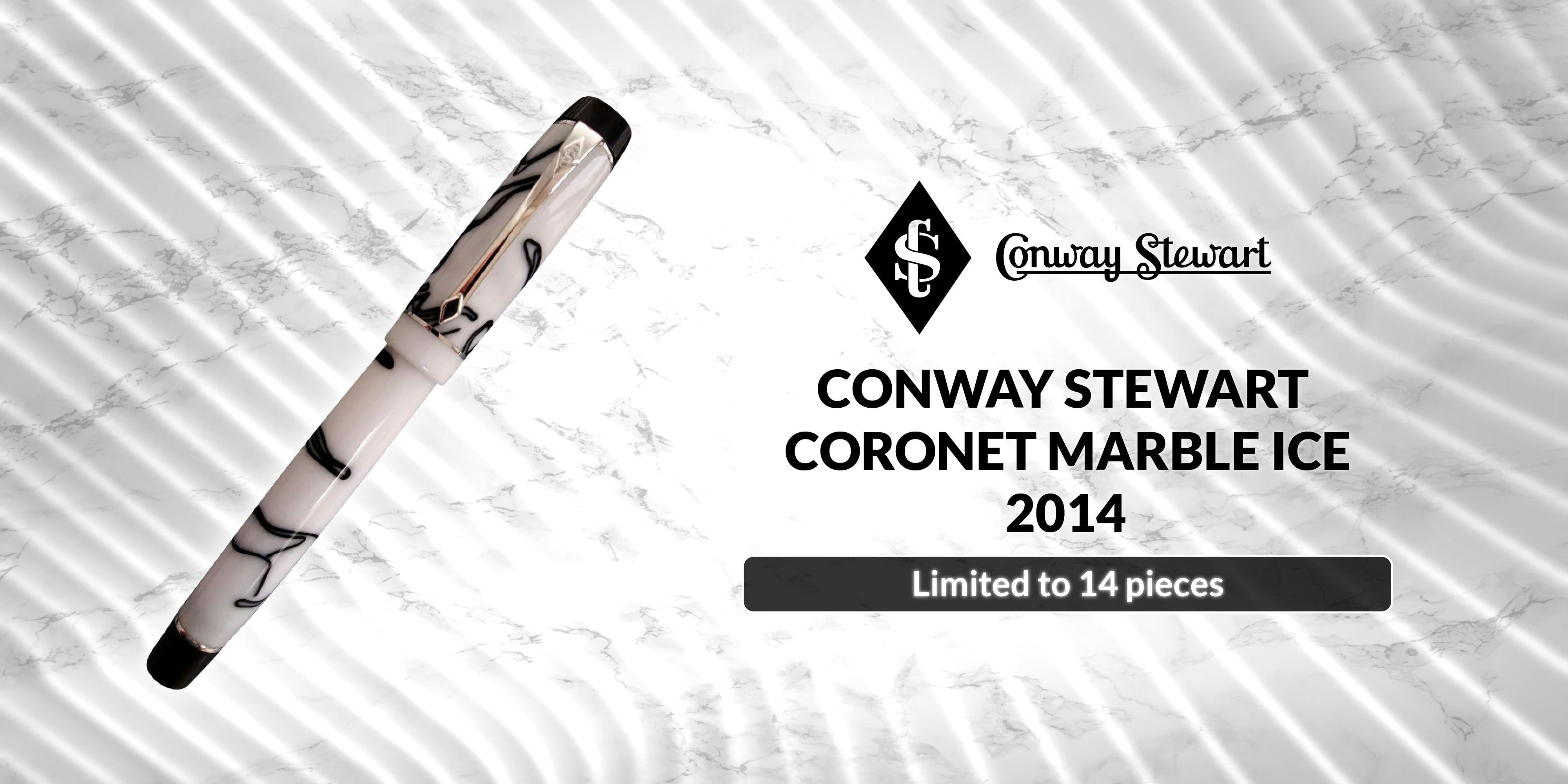 Conway Stewart Coronet Marble Ice, 2014 - Conway Stewart