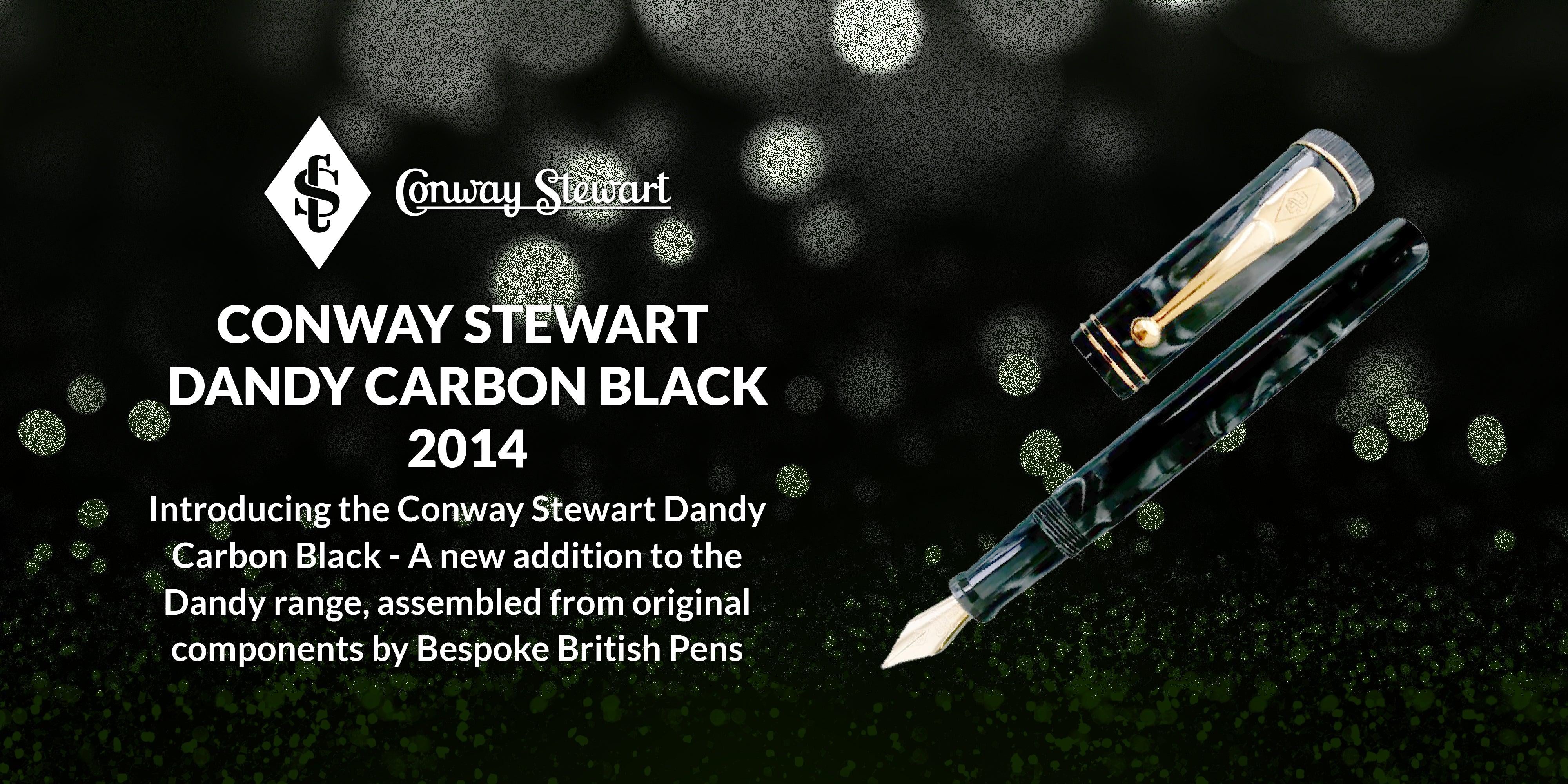 Conway Stewart Dandy Carbon Black, 2014 - Conway Stewart