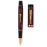 Conway Stewart Churchill Burgundy Lever-Fill · Fountain Pen