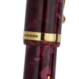 Conway Stewart Churchill Burgundy Lever-Fill · Fountain Pen