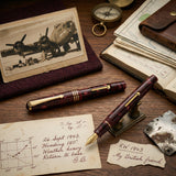 Conway Stewart Raunchy Wolf Pen Replica – “Per ardua ad astra – Lest we forget"