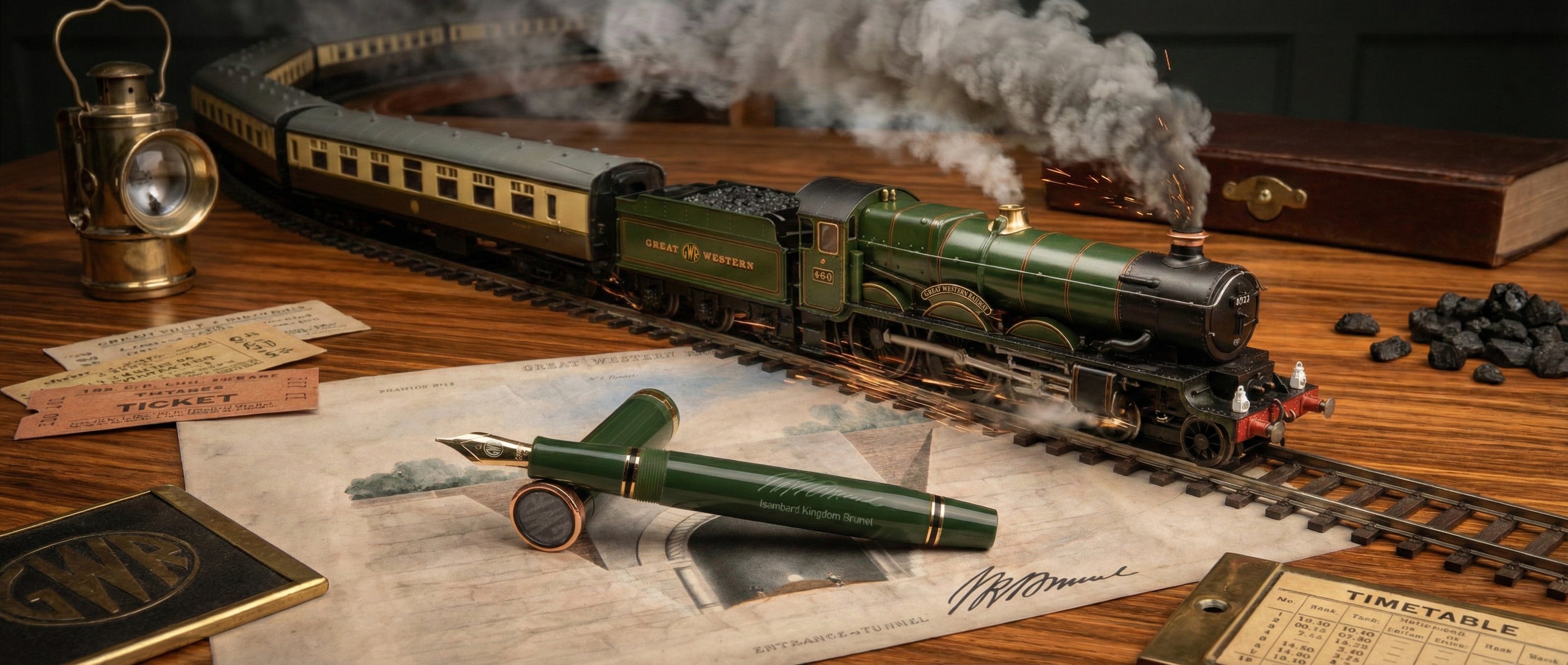 La pluma Brunel GWR